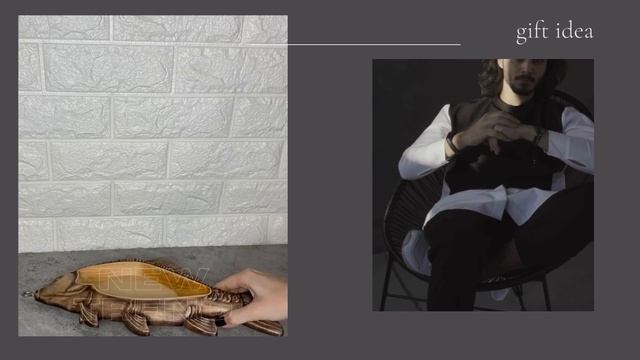 Резьба по дереву, поднос для рыбы #woodcarving #woodworking смотреть онлайн