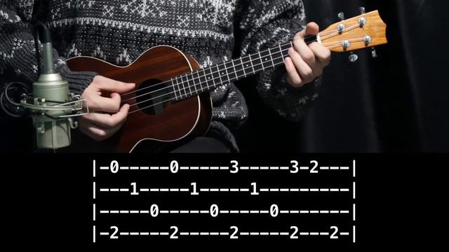 Fingerstyle Ukulele | Silent Night Tenor Uke Tabs | Christmas Songs