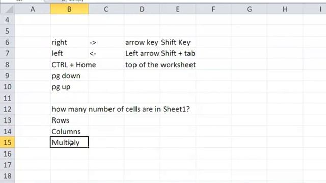 Introduction to MS Excel-2010 (part-2) смотреть онлайн