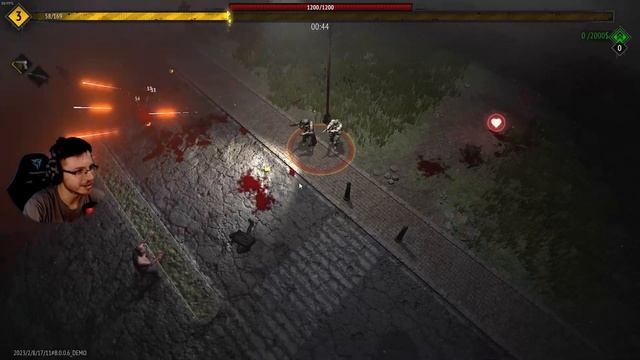 Yet another zombie survivors | Экшен рогалик(Demo) смотреть онлайн