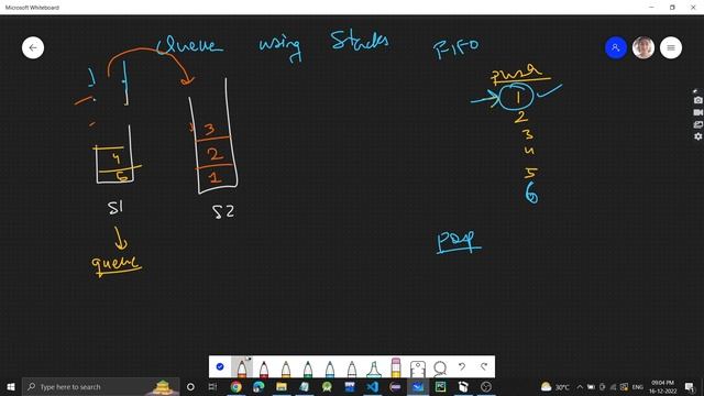Implement Queue using Stacks | Leetcode 232 | Queues & Stack смотреть онлайн