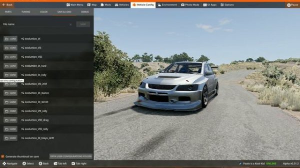 Mitsubishi Evo Pack Beamng.Drive (10 SUB SPECIAL!!!)