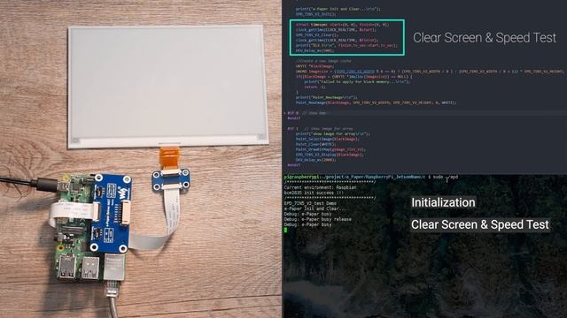 E-paper Basic Refresh Process смотреть онлайн
