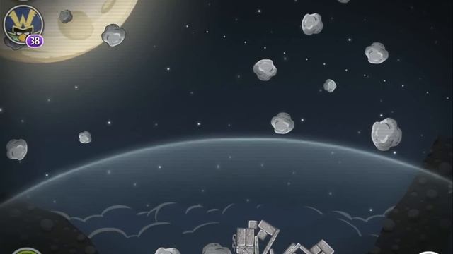 Angry Birds Space Pig Bang Level M1-18 Mirror World Walkthrough 3 Star смотреть онлайн