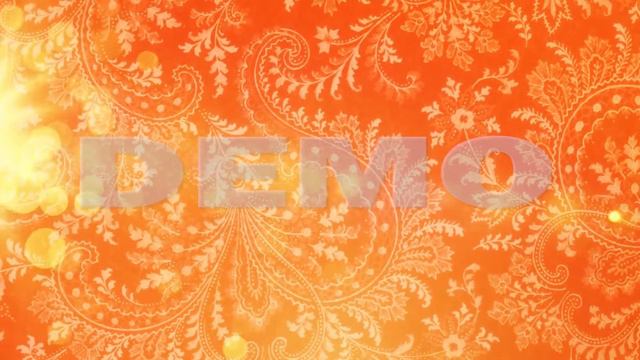 Footage Orange Lace Background 📀 Full HD 1080p.