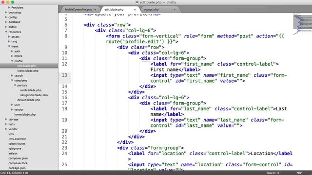 Social Network with PHP: Updating profile information (15/37) смотреть онлайн