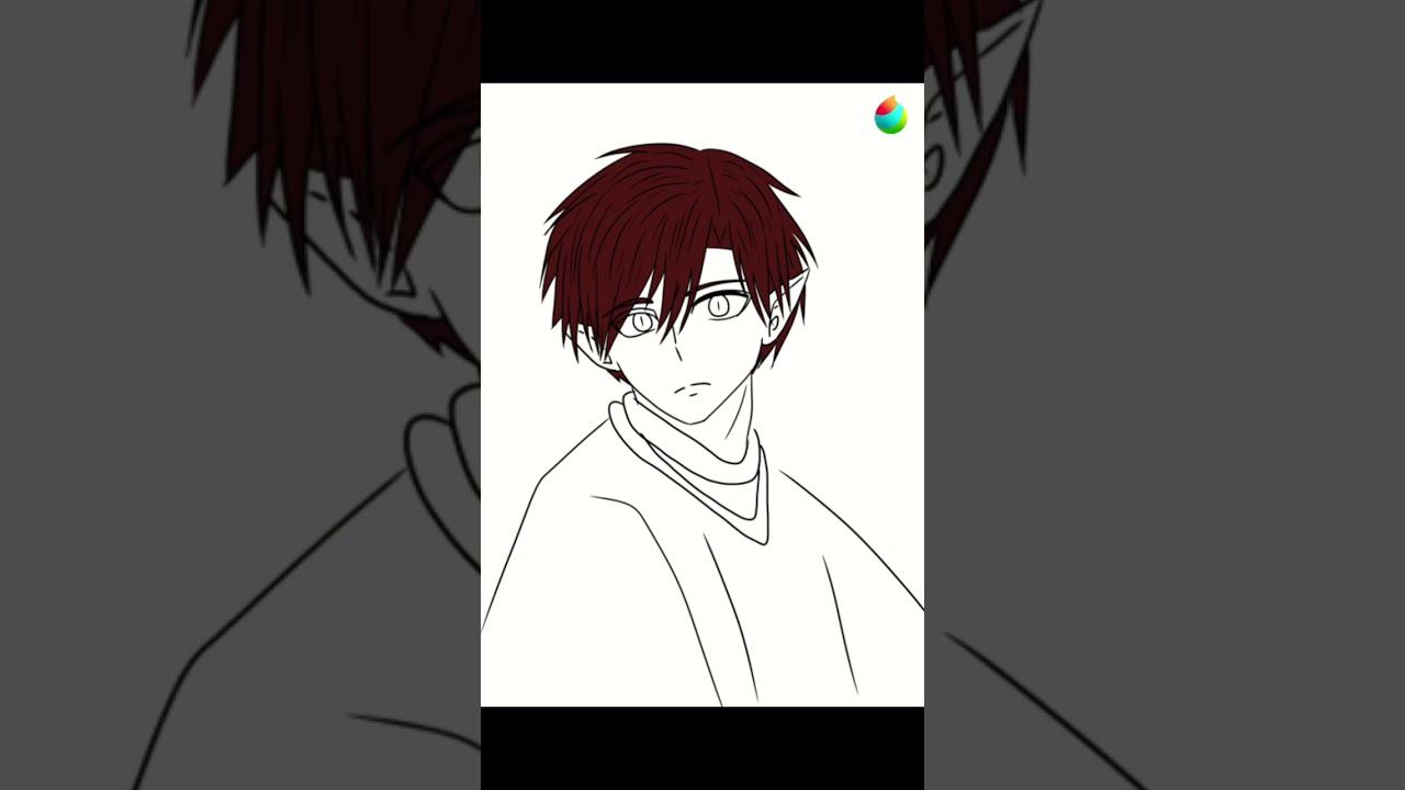 Speedpaint Vampire From Book Black Blood #speedpaint #blackblood #рисование #аниме #drawanime