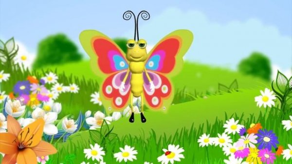Fly Fly the Butterfly | Family Sing Along - Muffin Songs