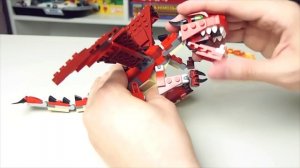 LEGO Creator 31032 «Огнедышащий дракон 3в1» (Обзор конструктора LEGO от Shiro)