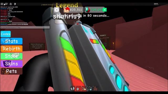 СИМУЛЯТОР КАЧКА 3 ? ИСТОРИЯ ПРО КАЧОК 2 ?835000 forces 130 Rebirth✨Roblox Weight Lifting Simulator смотреть онлайн