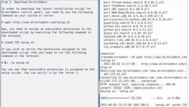 How to install DirectAdmin to your KVM VPS смотреть онлайн