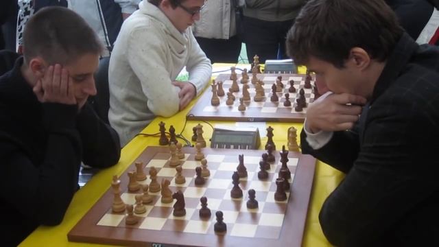 chess blitz Dubov Karjakin best game! смотреть онлайн