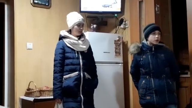 #павлоград 6 января 2020 г//КАК ПРОШЁЛ НАШ ДЕНЬ СЕГОДНЯ#рождество#свекр#песни#стихи#конфеты смотреть онлайн