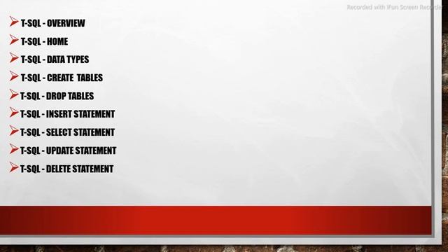 T-SQL Programming Basic To Advance смотреть онлайн
