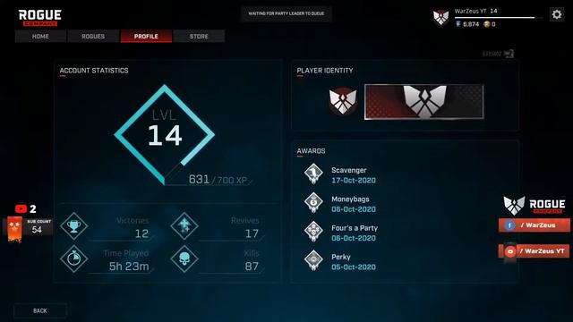 Rogue Company|| Noob Gaming II WarZeus YT || Bong Gamer смотреть онлайн