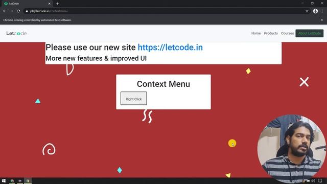 Right Click | Selenium தமிழ் | Selenium Tamil Tutorial смотреть онлайн