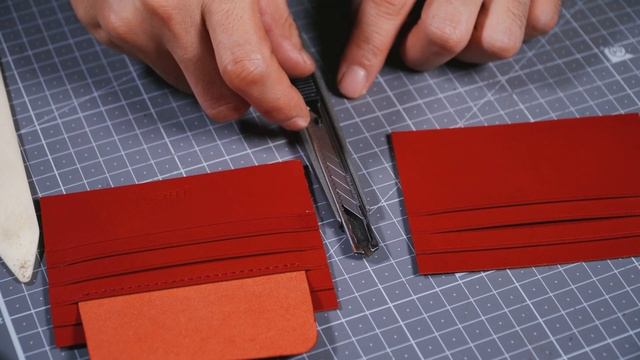 [가죽공예]남성반지갑 만들기 : [leather Craft]making A Men's Bifold Wallet
