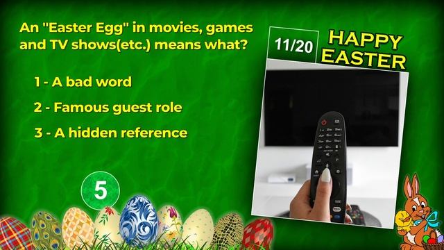 Special Easter Quiz - Fun And Challenging - 20 Easter Trivia Questions