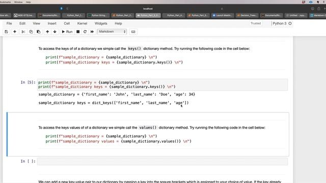 Data Science and Machine Learning (Video 1.3): Python Dictionaries смотреть онлайн