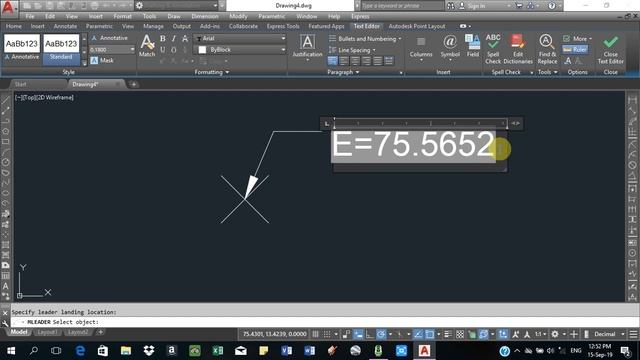 Create XYZ coordinates in autocad drawing without any lisp command смотреть онлайн