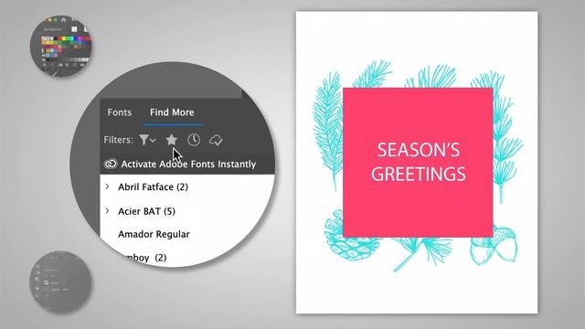 How to Make a Modern Holiday Card with Adobe Illustrator | Adobe Creative Cloud смотреть онлайн