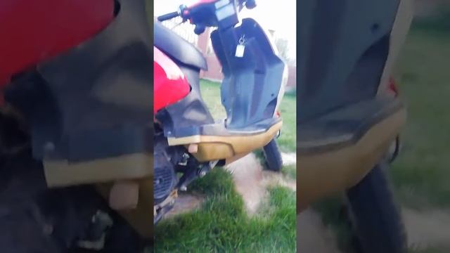 Скутер без глушителя))) смотреть онлайн