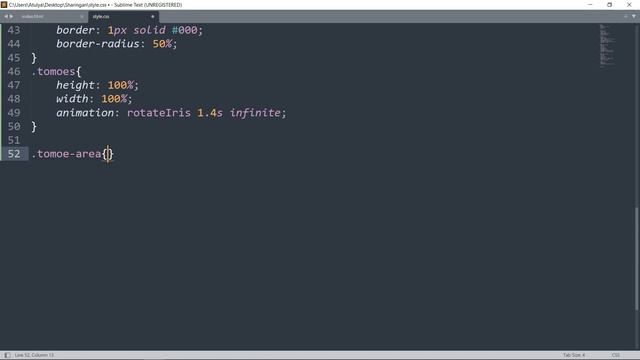 Sharingan Loader in HTML & CSS | Loading Screen смотреть онлайн