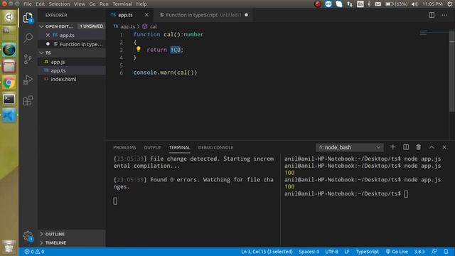 Typescript tutorial for beginners #10 function смотреть онлайн