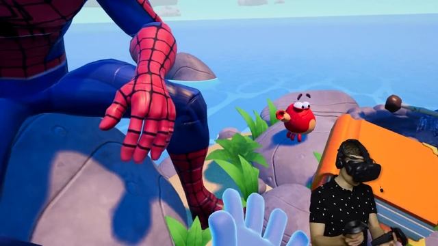 LEVELING UP SPIDER-MAN On REMOTE ISLAND (Funny Island Time VR Gameplay) смотреть онлайн