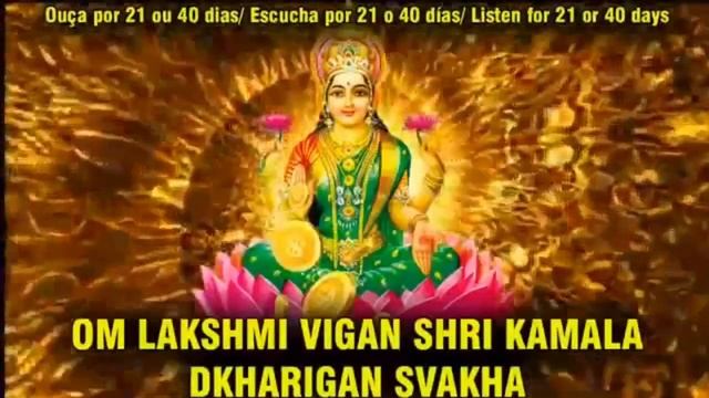 Om Lakshmi Vigan Shri Kamala Dkharigan Svakha Mantra✿ Prosperidade Material e Virtudes espirituais смотреть онлайн