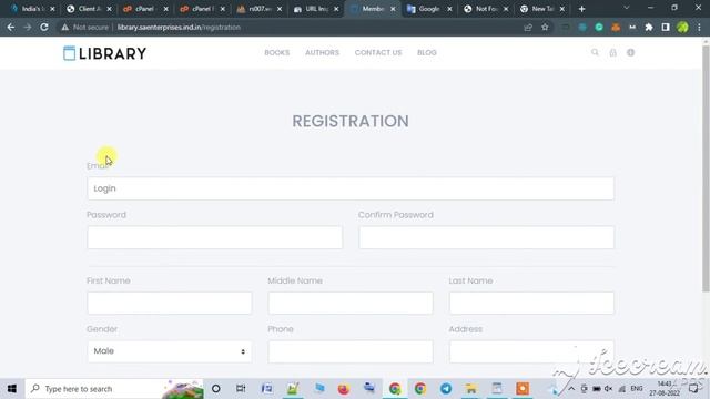 Online Library Management System - PHP & MySQL | sistema de gestión de bibliotecas en línea смотреть онлайн