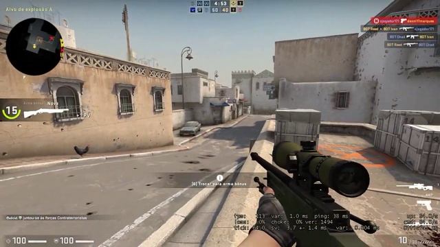 i3-4170 GTX 650ti BOOST 2GB TESTE #CS-GO 120FPS + смотреть онлайн