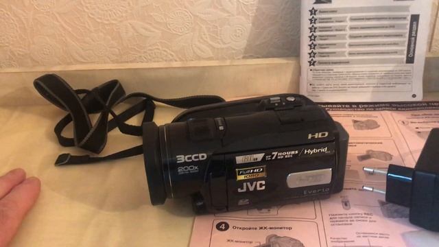 Видеокамера JVC GZ HD3AG.ПРОДАНА (Отправка г.Дмитров) смотреть онлайн