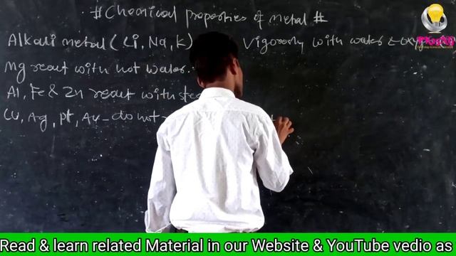 Chemical properties of metal II REACT WITH IICH3RDII METAL AND NON METAL II NCERT SCIENCE CLASS 10T смотреть онлайн