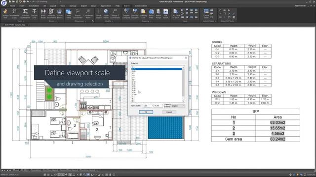 GstarCad Tips & Tricks/ ? GstarCad Express Tools: Setup a layout view port смотреть онлайн