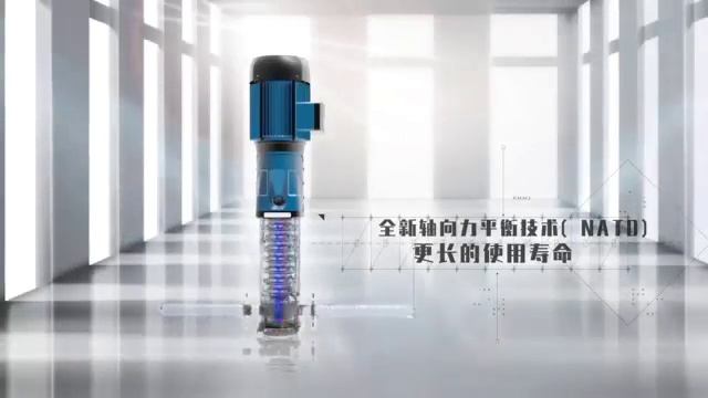 Новинка CNP Вертикальный многоступенчатый насос CDM смотреть онлайн