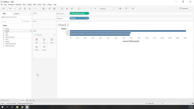 Lab 1 Get Started With #Tableau Desktop