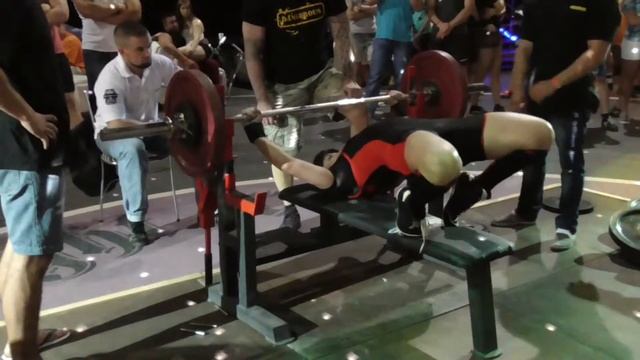 Мавдрик Наталья. Жим лежа 80 кг. GYM200 2015 (UPC) смотреть онлайн