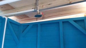 Сделал летний душ для дачи своими руками