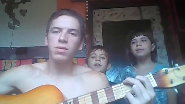 Заставил малых выучить песню и петь со мной!))) смотреть онлайн