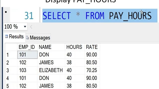 SQL Rashid, Constraint Primary Key смотреть онлайн