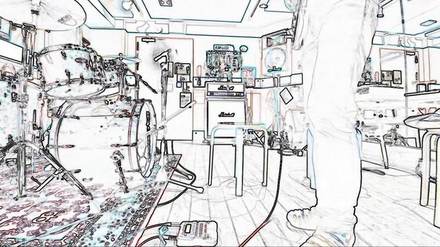 bass noise #52(using Zoom B1 Four) / kuriyura-mono смотреть онлайн