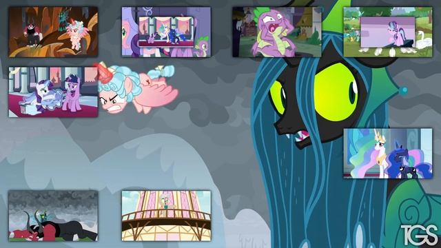 My Little Pony Season 9 Finale [10TH ANNIVERSARY SPECIAL] - Sparta Alabast Remix [NO-BGM] смотреть онлайн