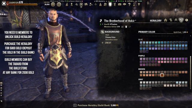 ESO Guild Guide Part Two - Create your own Guild in the Elder Scrolls Online смотреть онлайн