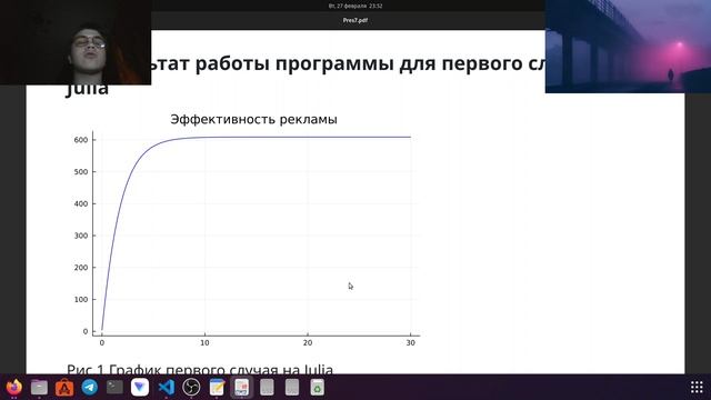 Защита Лаб. Раб. №7 (МатМод)