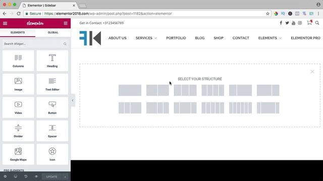 Sidebar Element Tutorial | Elementor смотреть онлайн