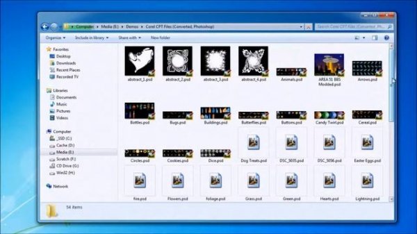 Converting CPT files (Corel Photo-Paint) using Chasys Draw IES Converter