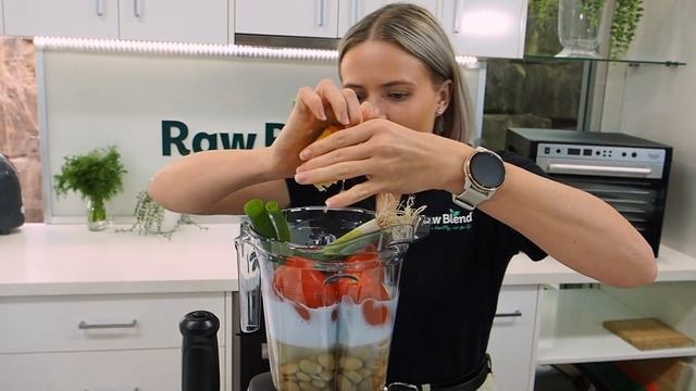 How To Make A Creamy Butter Bean Soup In A Vitamix Blender! | Recipe Video