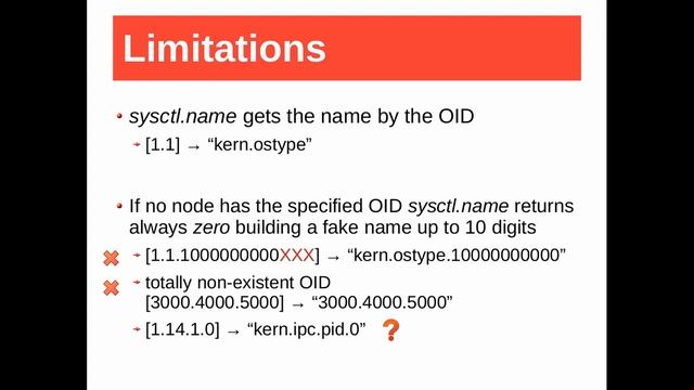 FreeBSD sysctl MIB and to pass the objects info to userland: Alfonso S. Siciliano смотреть онлайн