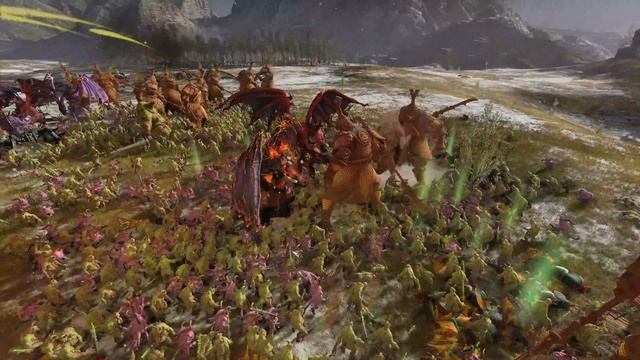 GIANT BRIDGE DEFENDERS - Total War WARHAMMER 3 смотреть онлайн